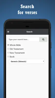 Bible Spanish English android App screenshot 3