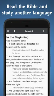 Bible Spanish English android App screenshot 7